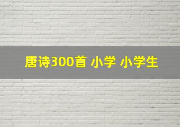 唐诗300首 小学 小学生